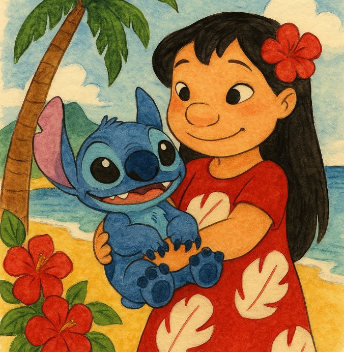 영화 릴로&스티치 관련 사진