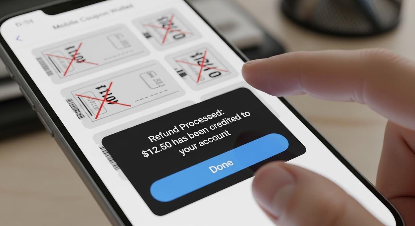 휴대폰쿠폰지갑 해지 환불