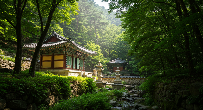 시원한 사찰