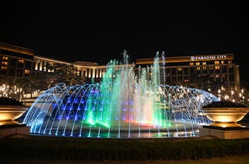 파라다이스시티 음악 분수