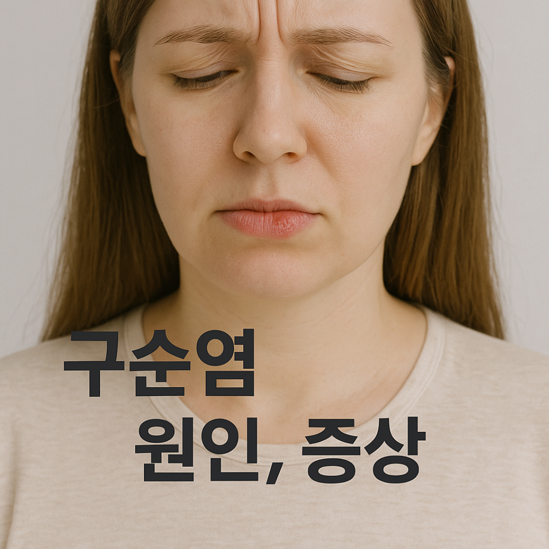 구순염 원인, 입술 건조와 갈라짐에서 시작