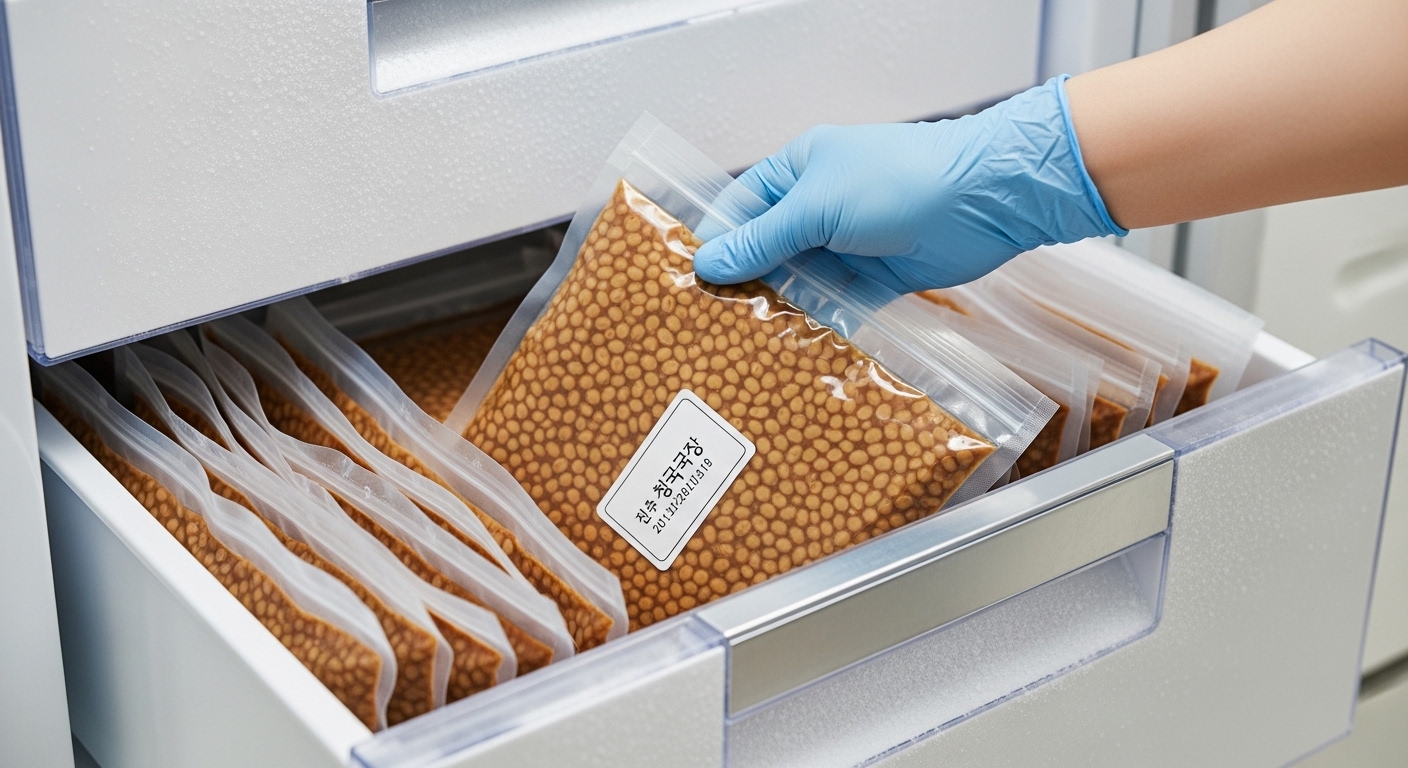 청국장냉동보관