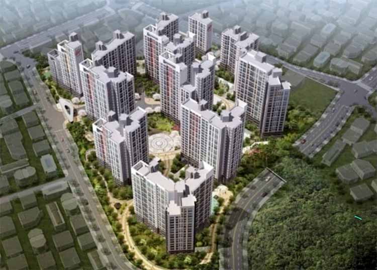 원동 나래구역 조감도