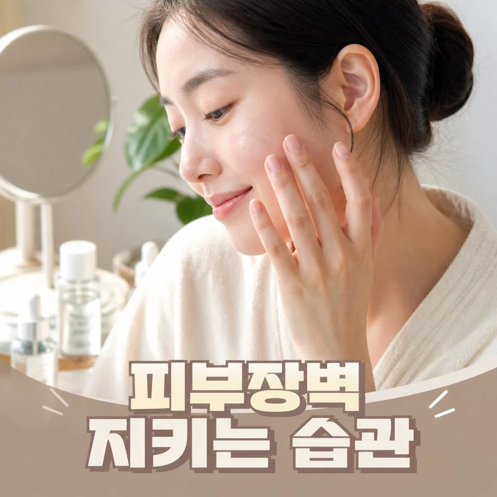 환절기 피부 장벽 지키는 세안 습관