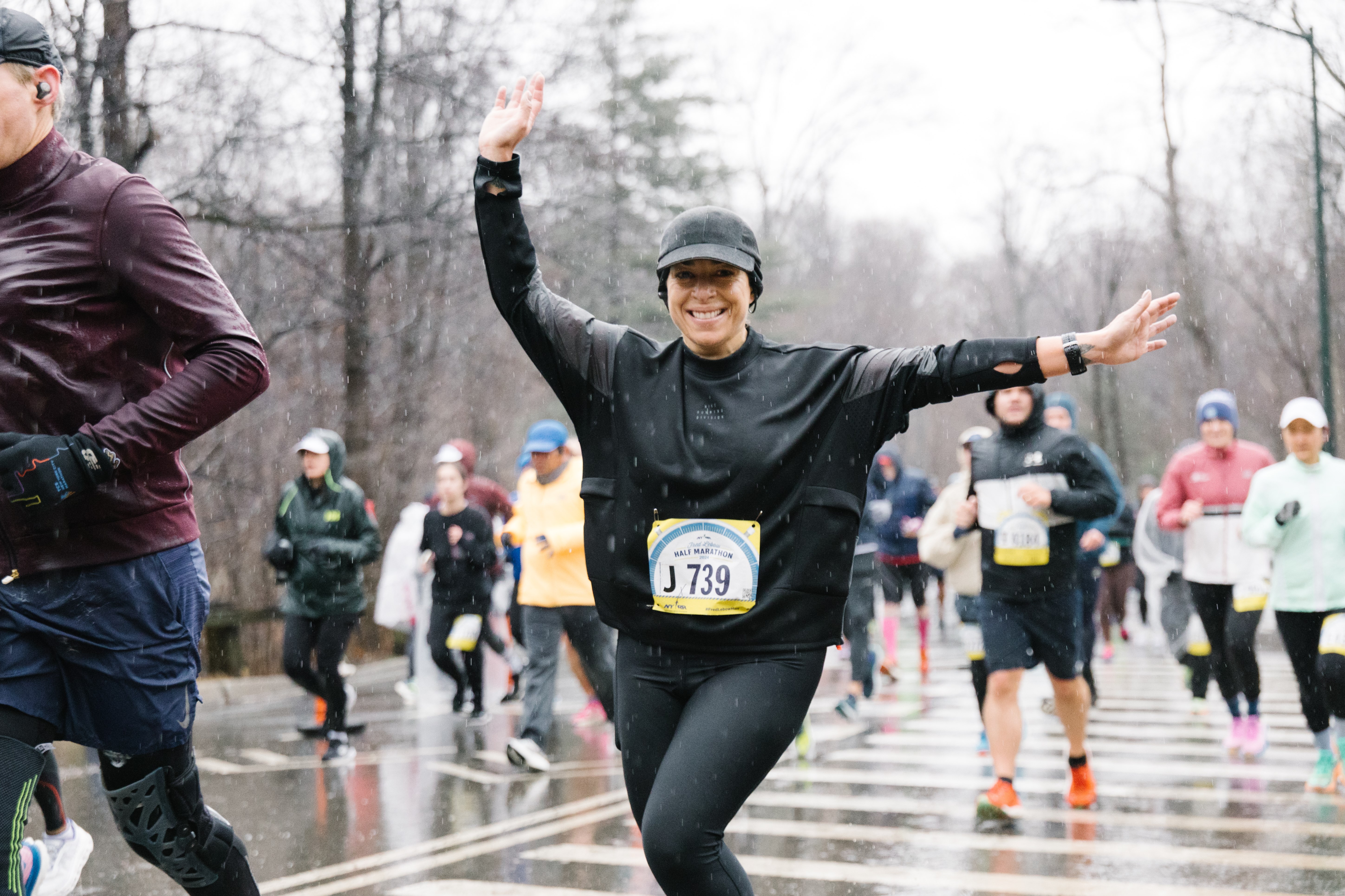 비 오는 날에도 러닝을 이어가는 사람들의 생각 방식