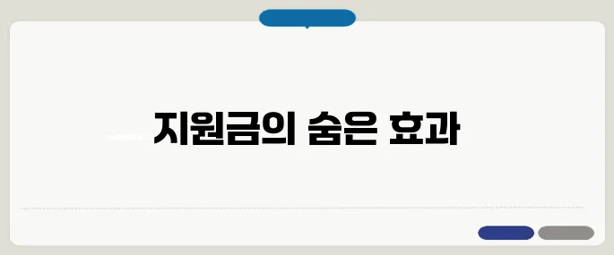 독거노인 지원금 실질 혜택이 이거