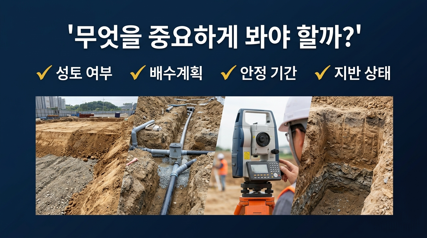 중요하게 체크해야할 내용들