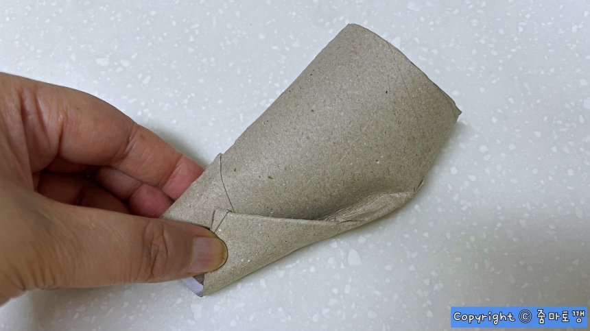 휴지심-구부리기