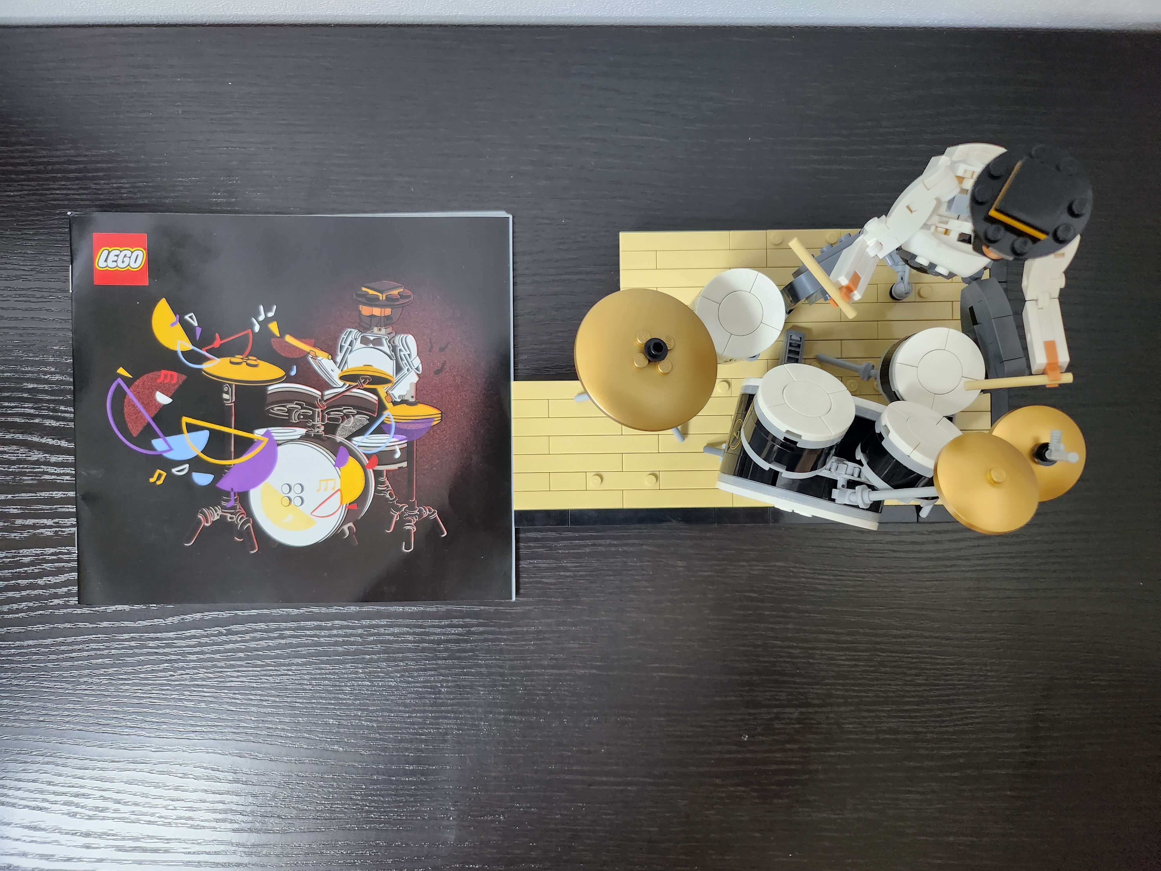 레고 재즈 4중주 (#21334) 드럼 완성본