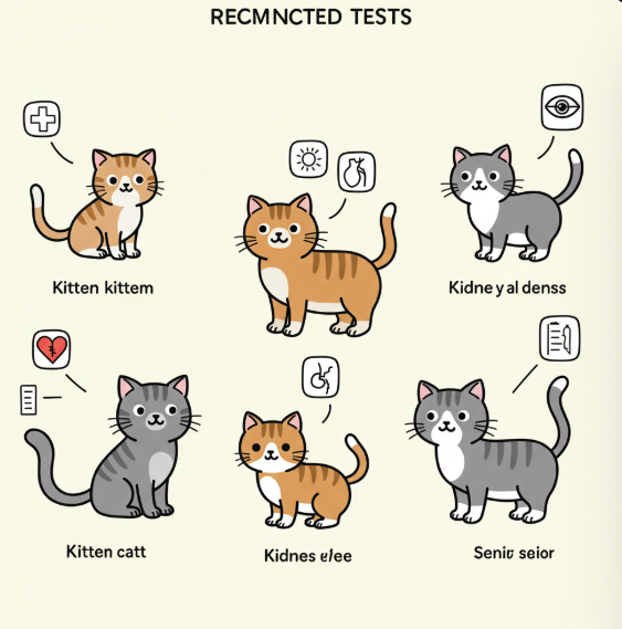 나이대별 추천 검사 항목