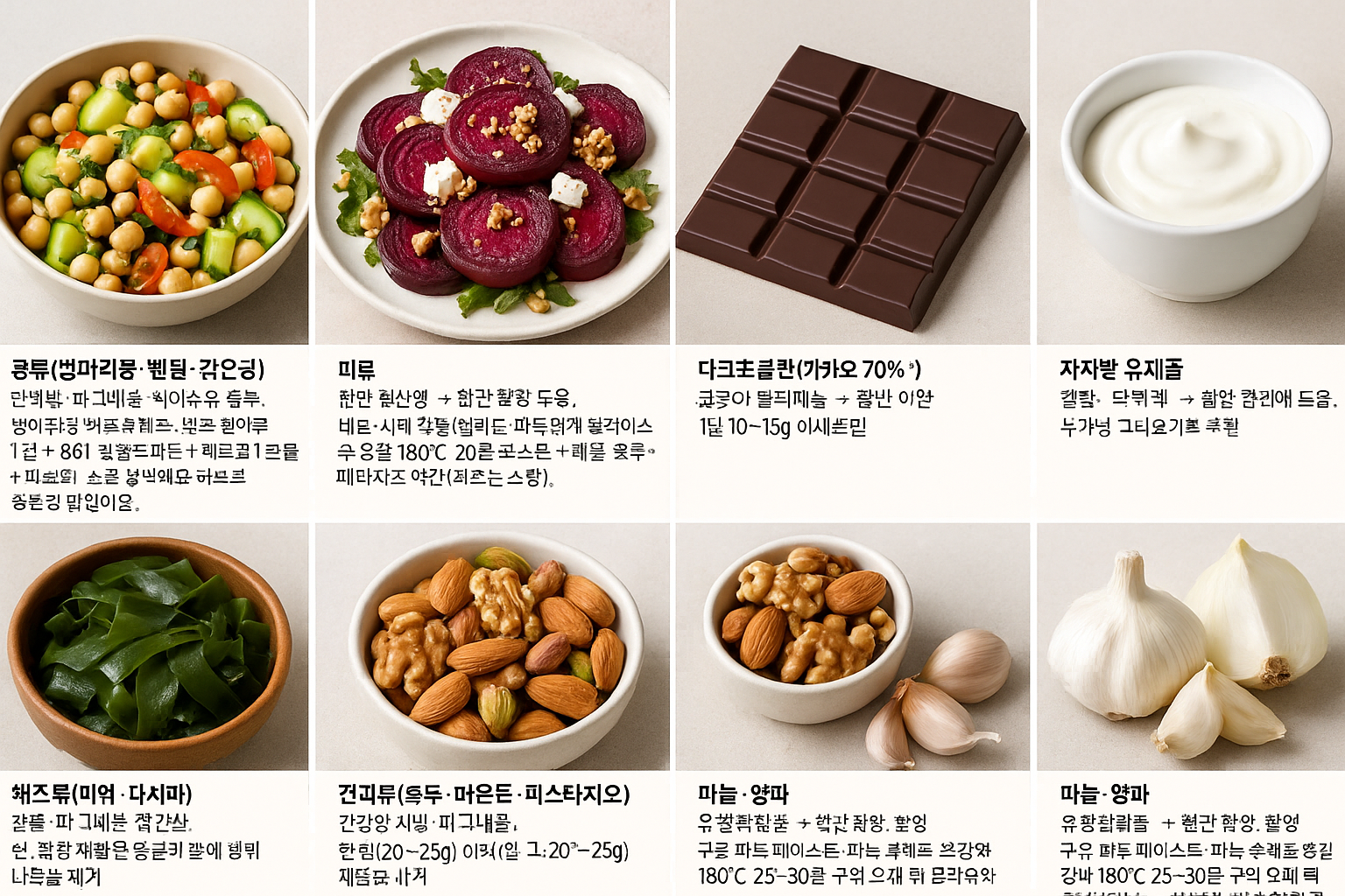 고혈압 식재료와 같이 먹으면 좋은 식재료