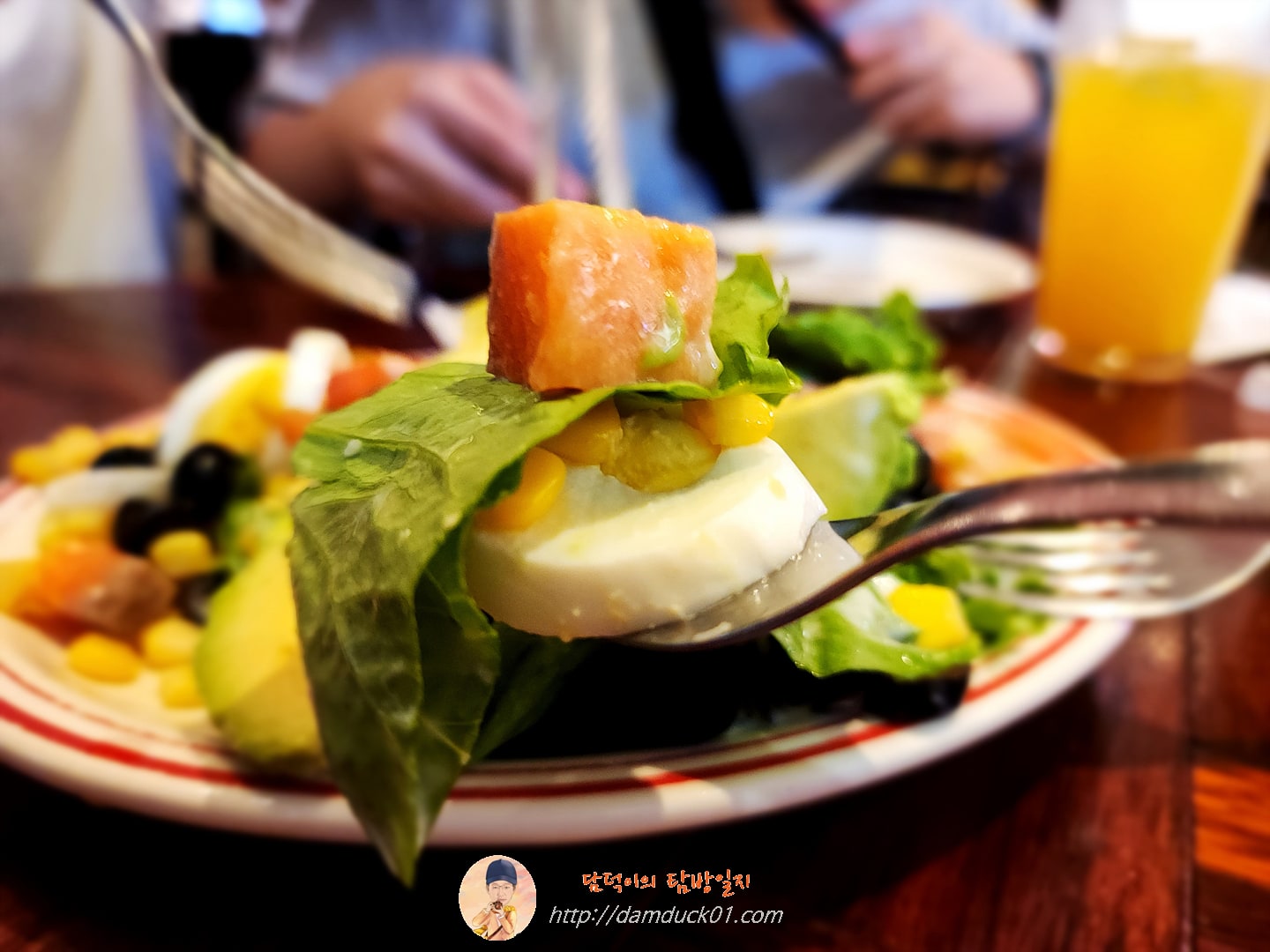 아보카도 샐러드(연어)