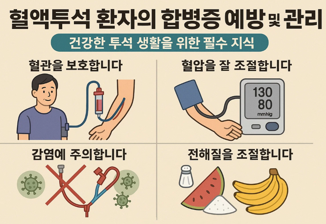 혈액투석 환자의 합병증 예방 및 관리: 건강한 투석 생활을 위한 필수 지식