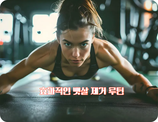 효과적인 뱃살 제거 루틴