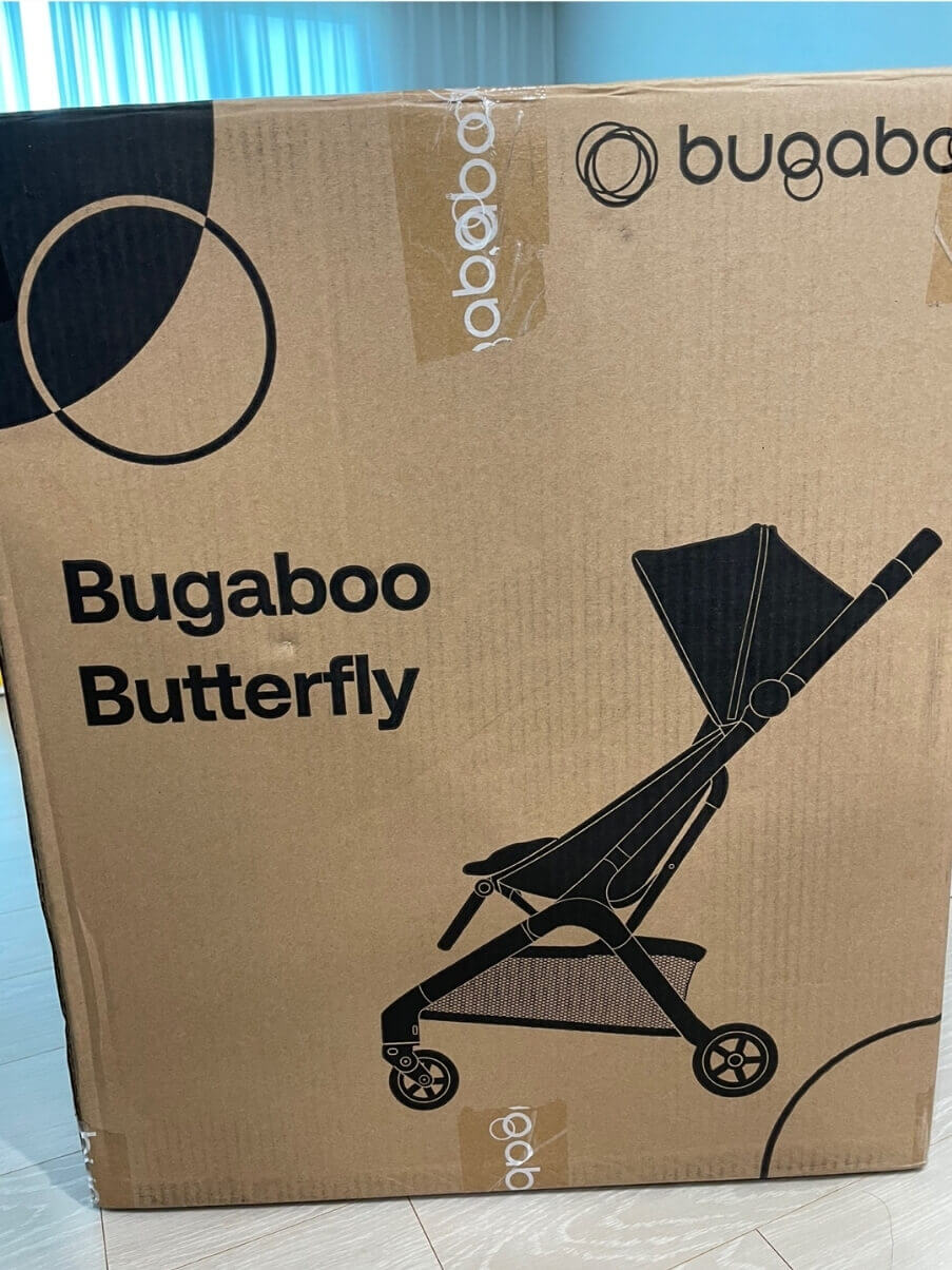 부가부 버터플라이 포장된 모습