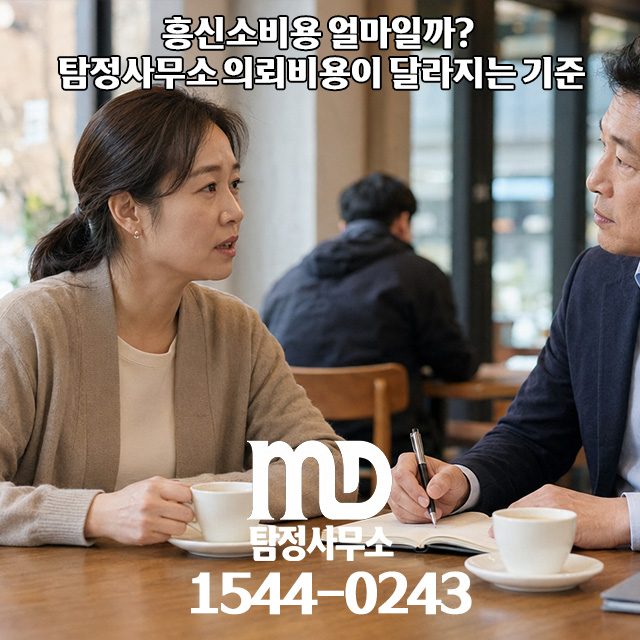 흥신소 의뢰 비용 상담