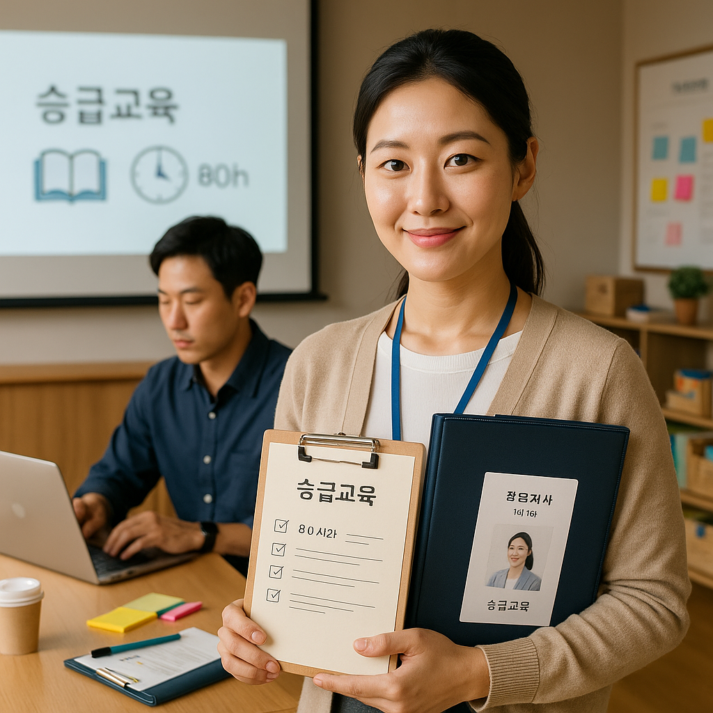 보육교사 1급 승급 조건과 준비 방법