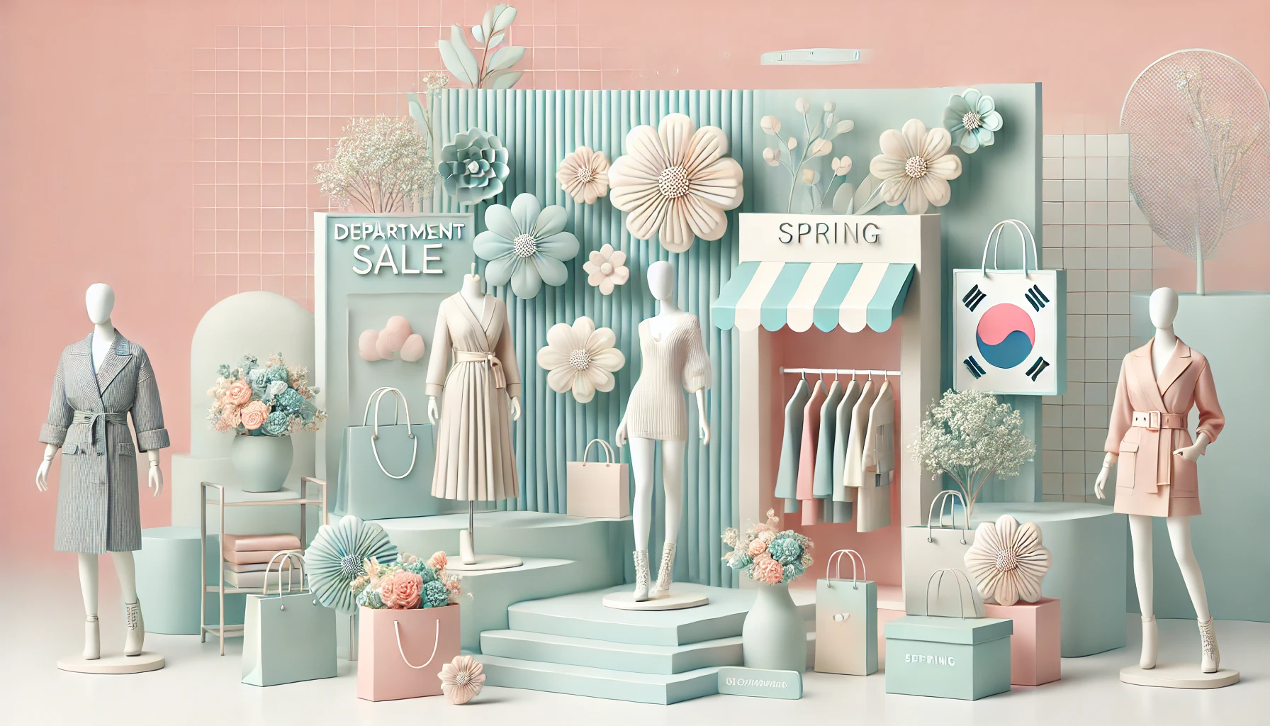 백화점 봄 세일