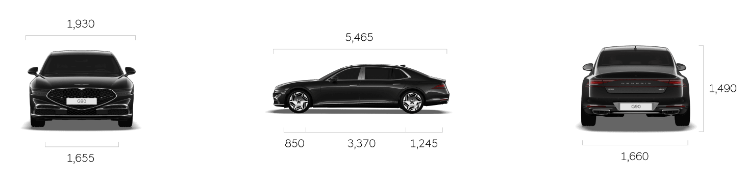 제네시스G90-LWB-롱휠베이스-스펙