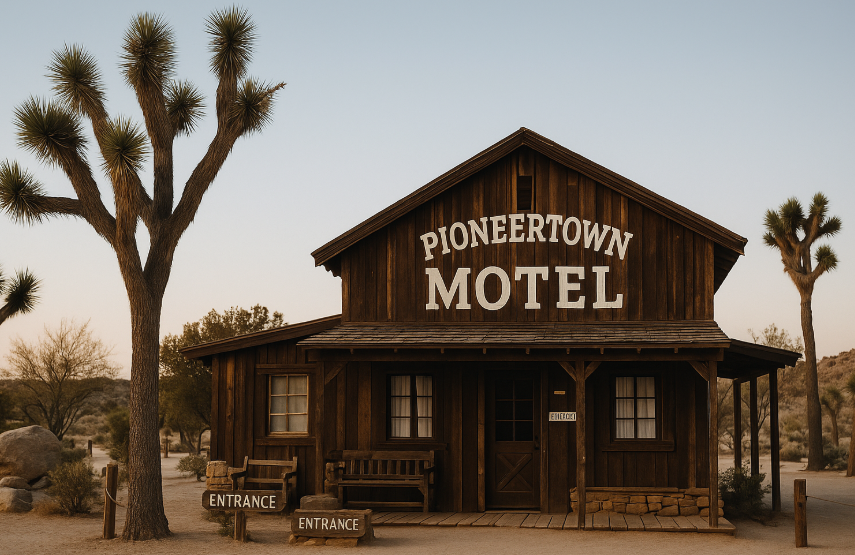 Pioneertown Motel – 조슈아트리 근처 간판 이미지