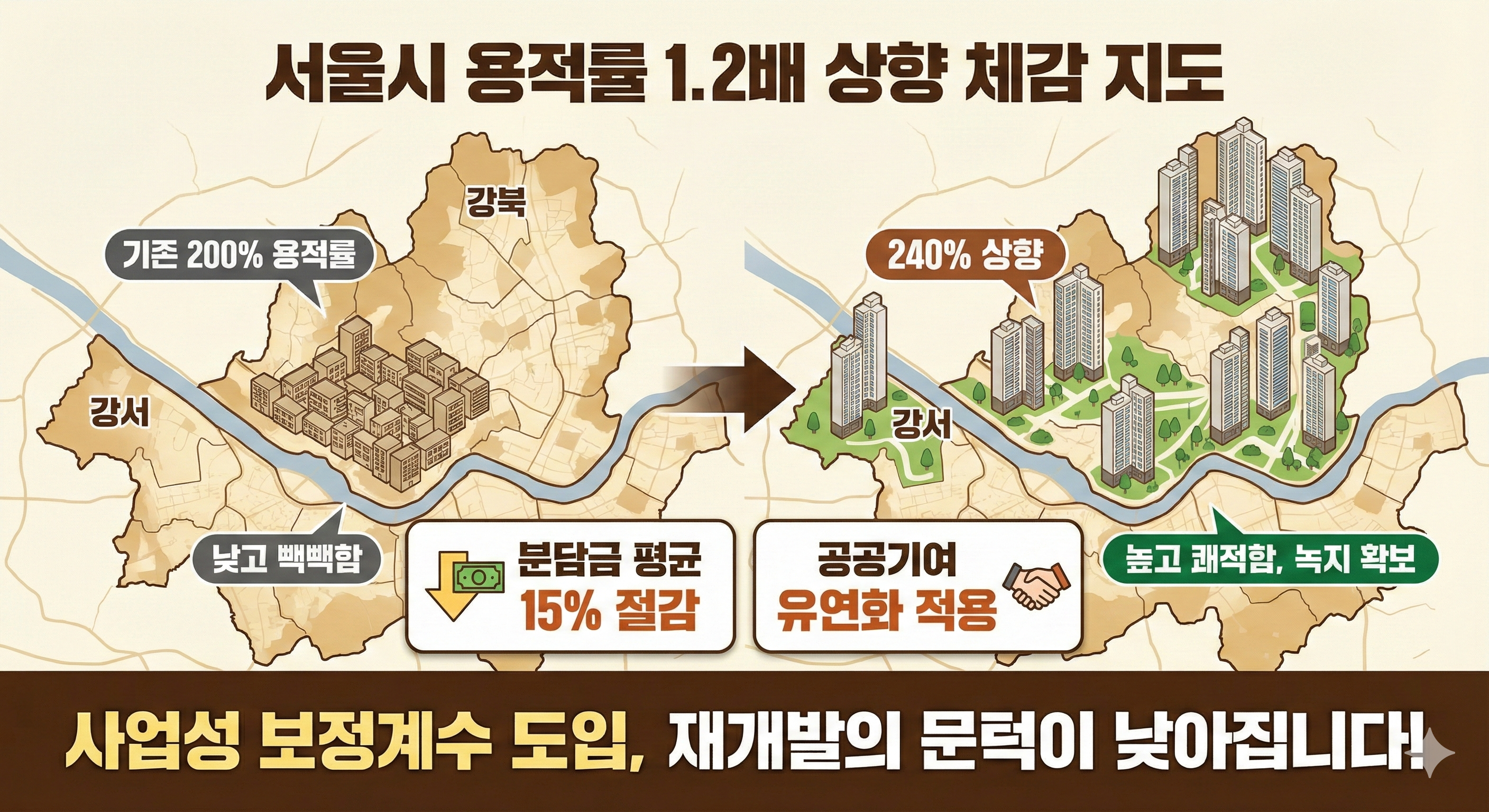 서울시 용적률 보정계수