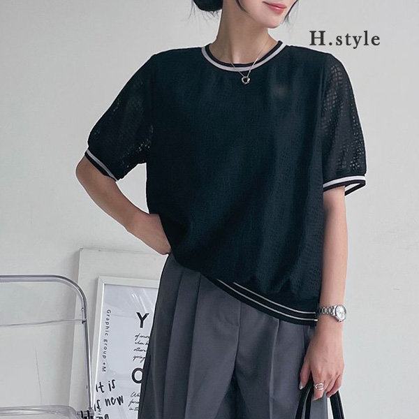 H스타일 BL 랏셀BL 여름 블라우스 셔츠 브라우스 남방