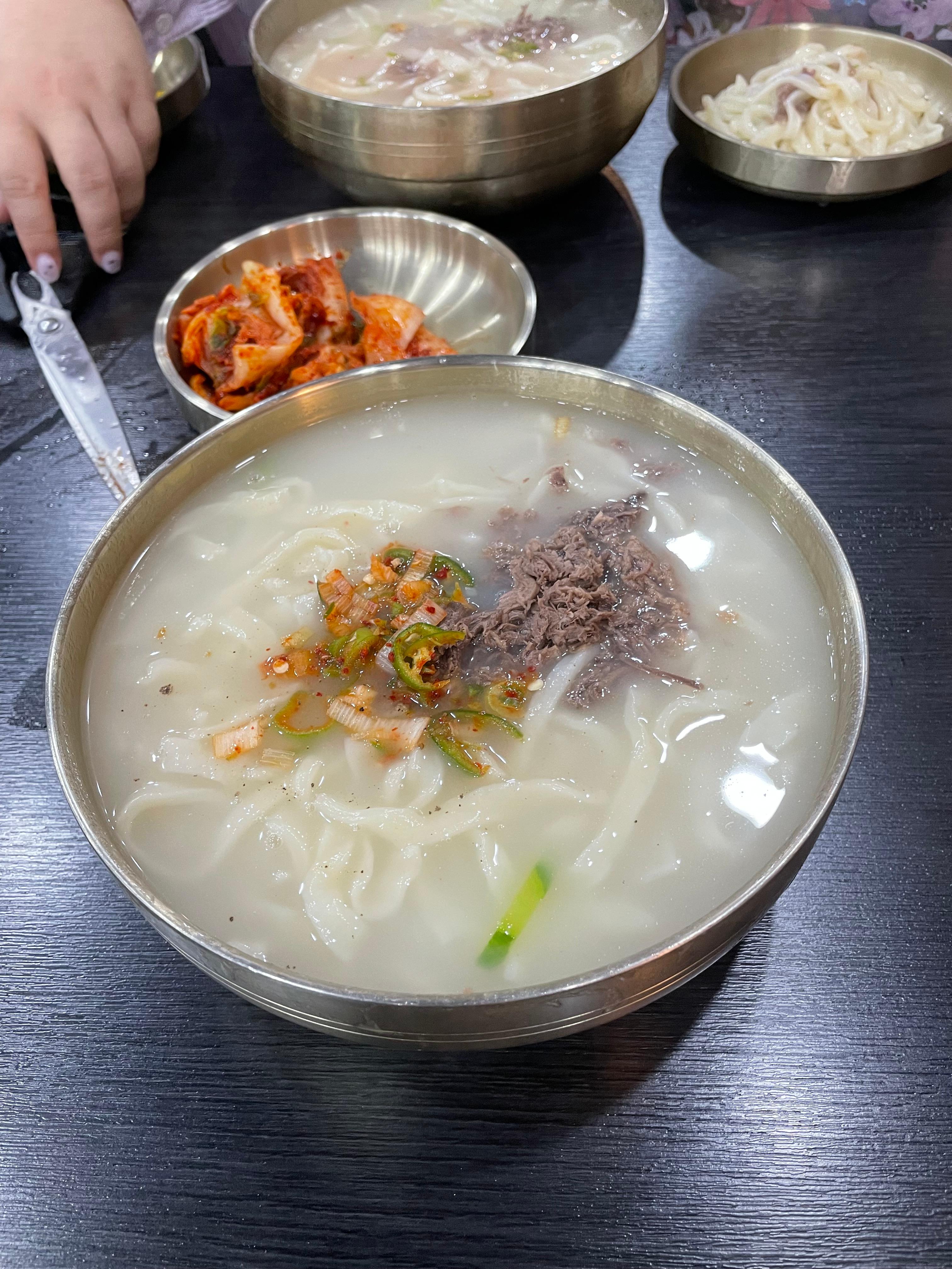 의정부 밀가마 국시집, 사골칼국수의 깊은 맛을 느끼다