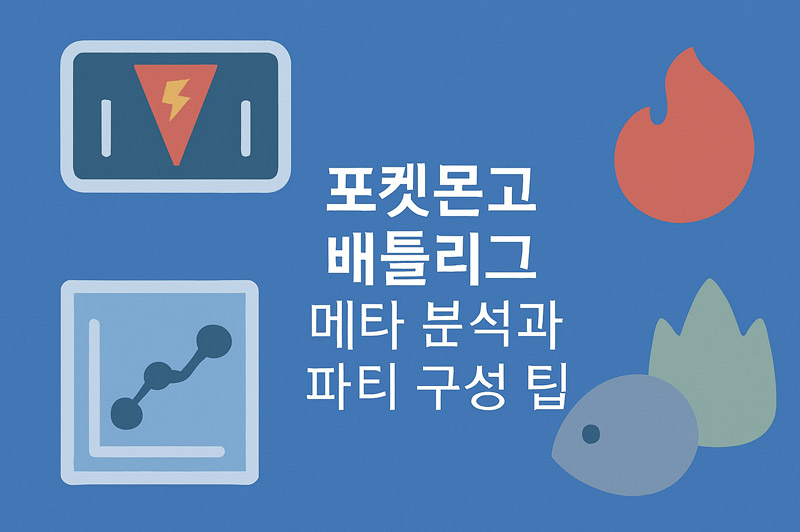 포켓몬고 배틀리그 메타 분석과 파티 구성 전략