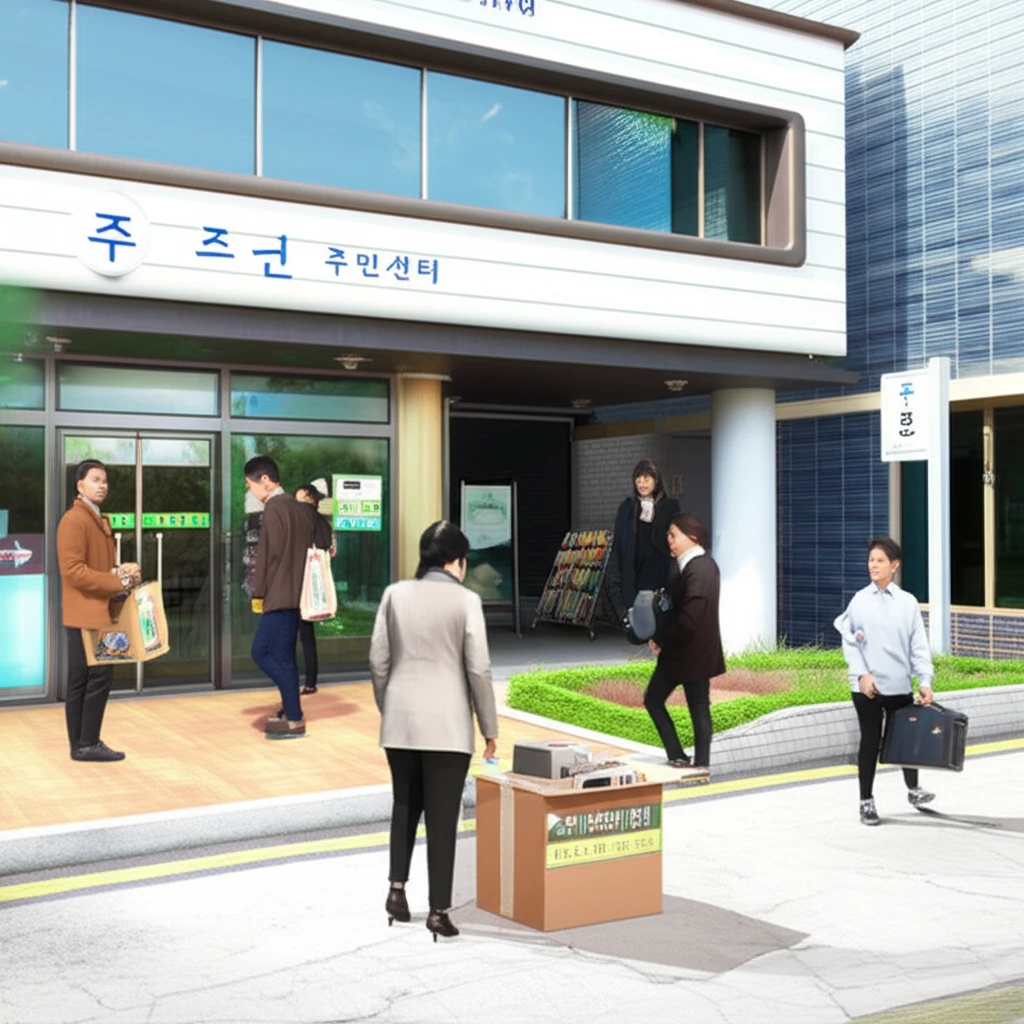 복잡한 대형폐기물, 노원구 인터넷 신..