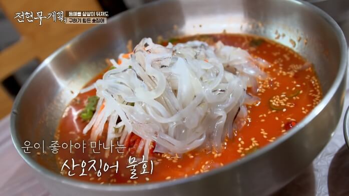 전현무계획-속초-물회