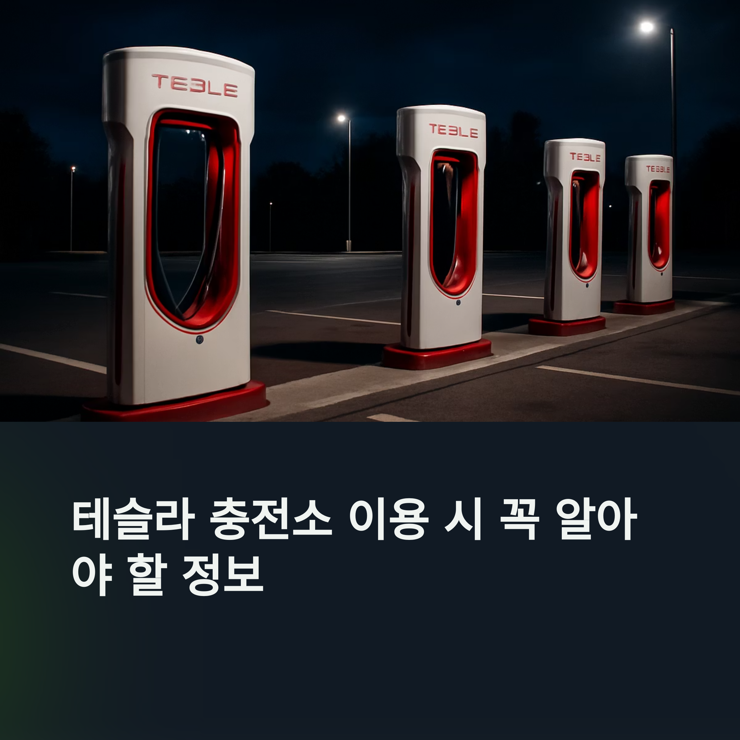 슈퍼차저 점거 수수료