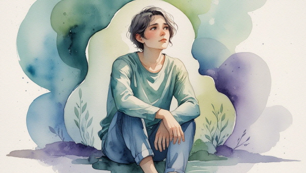 INFP는 깊은 감수성과 풍부한 내면세계를 가진 사람입니다에 괸한 그림