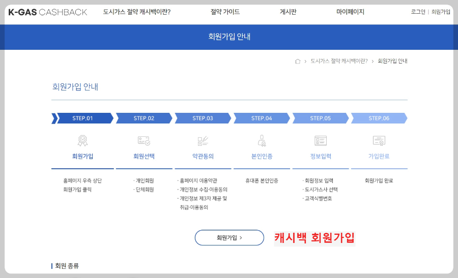 캐시백-회원가입