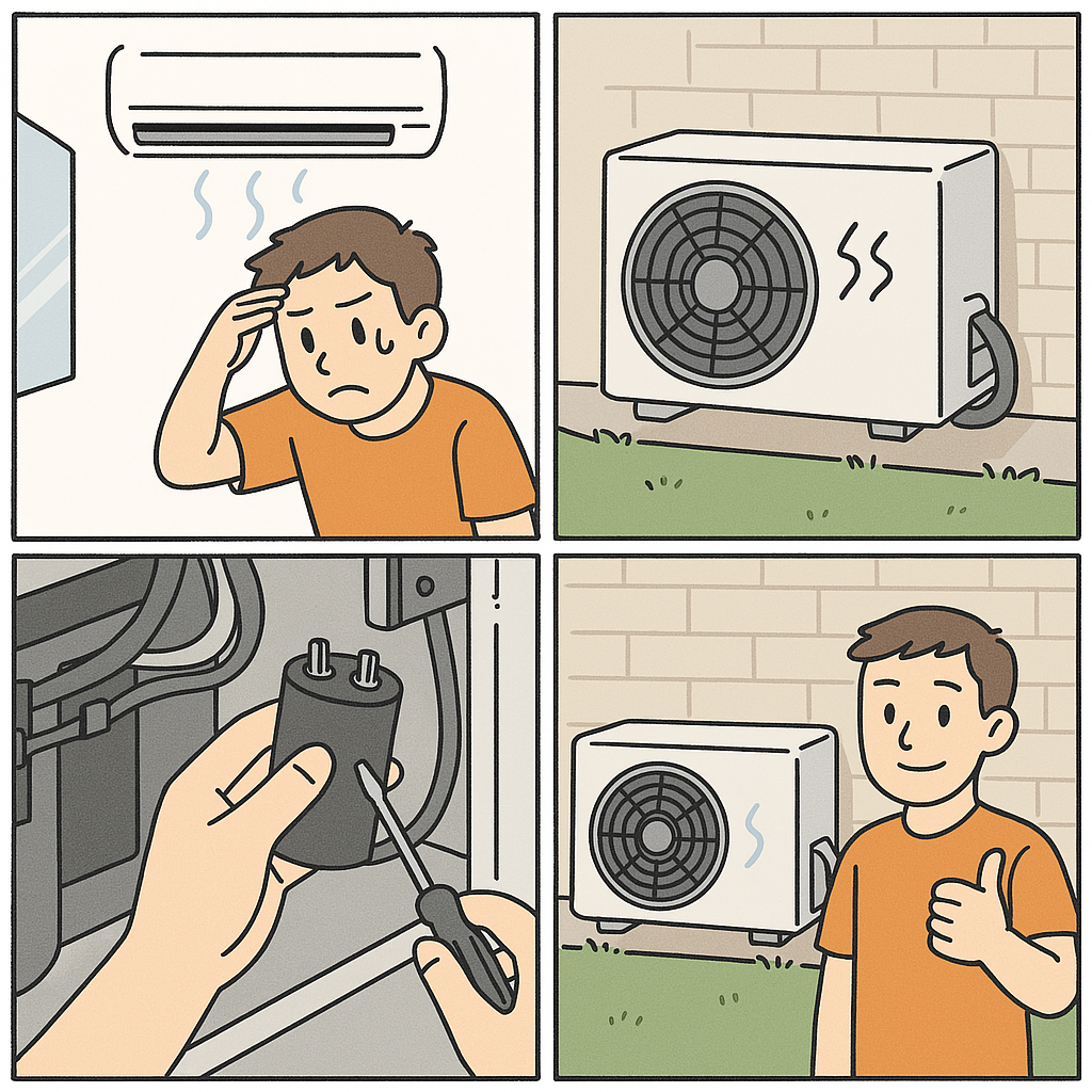 에어컨 실외기 고장 원인과 자가 수리 및 관리방법