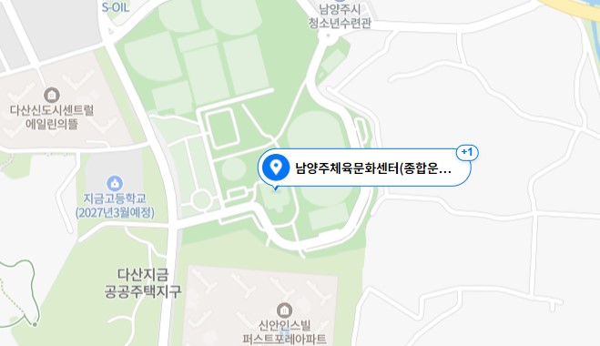 장윤정남양주콘서트-지도-이미지