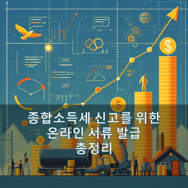 종합소득세 신고 온라인 서류 발급 썸네일