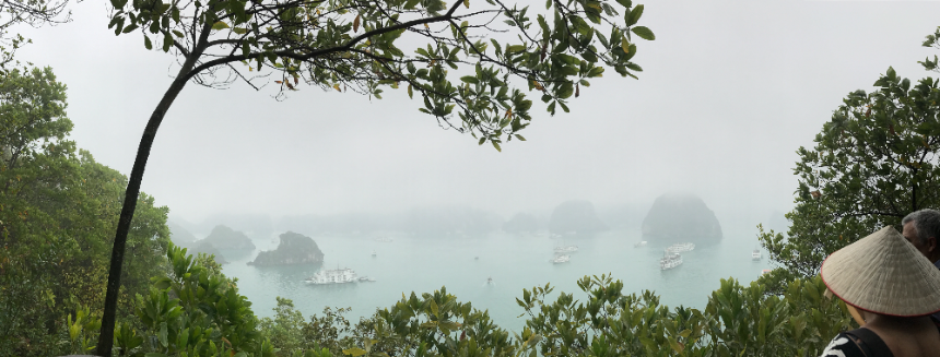 티톱섬(Titov Island)의 조망