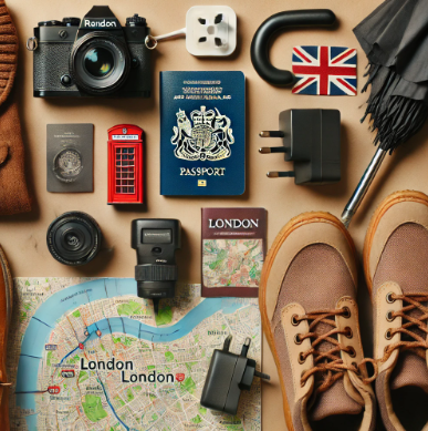 런던 여행 준비물 리스트 사진