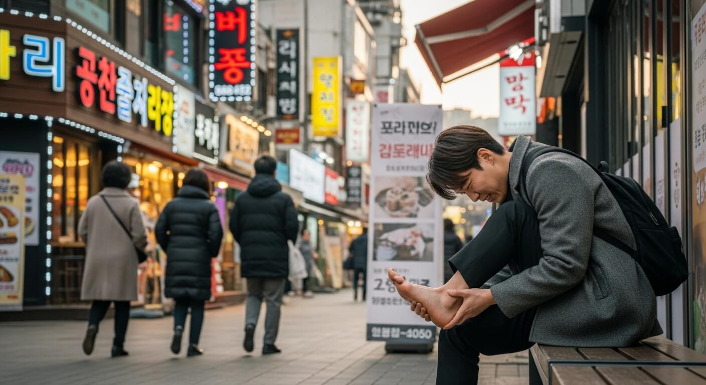 발바닥통증의 원인