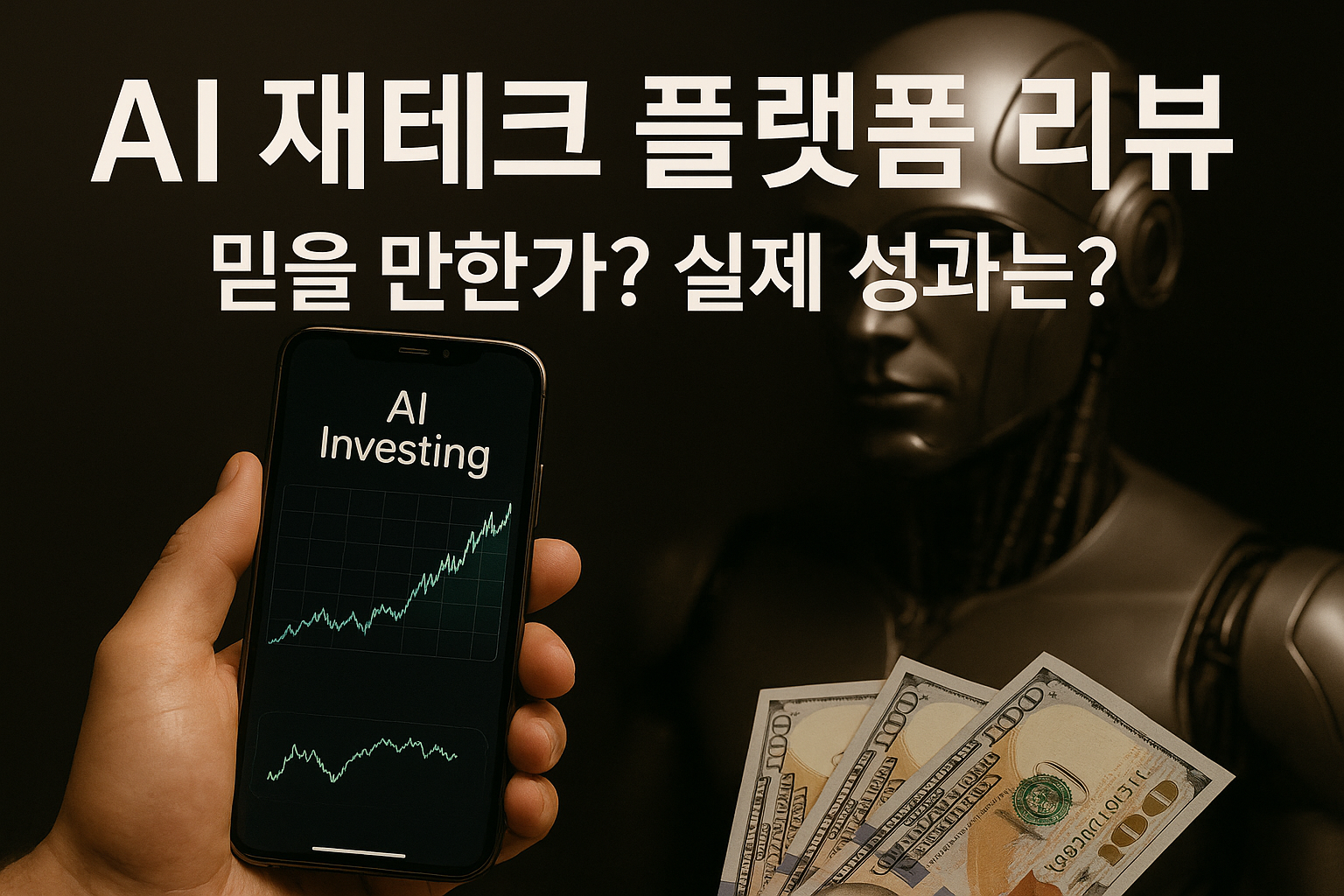AI 재테크 플랫폼 리뷰 &mdash; 믿을 만한가, 실제 성과는? 관련 이미지