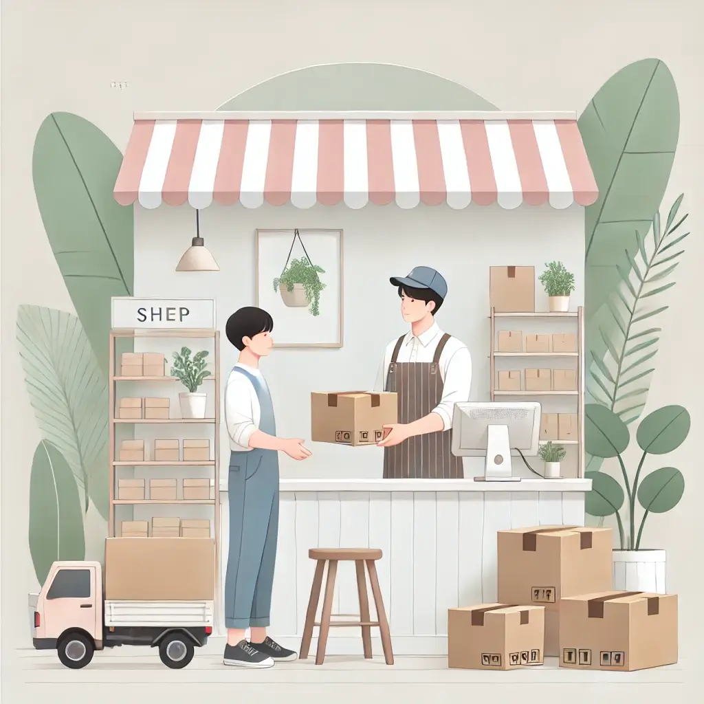 소상공인 택배비 지원 신청 관련사진