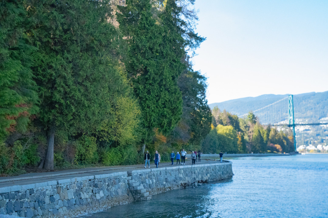 밴쿠버 스탠리 공원 자전거