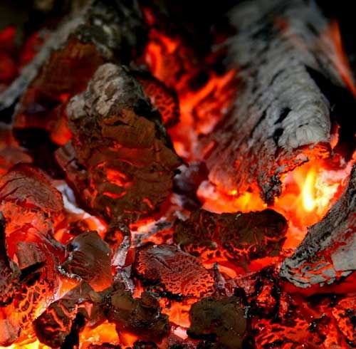 화로 숯불