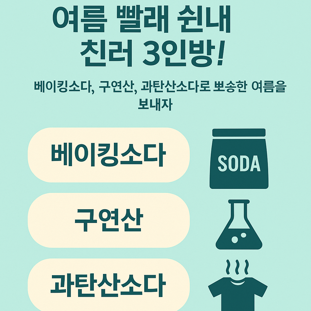 빨래 쉰내 제거