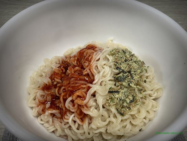 오뚜기 메밀 비빔면 비빔라면 2022년