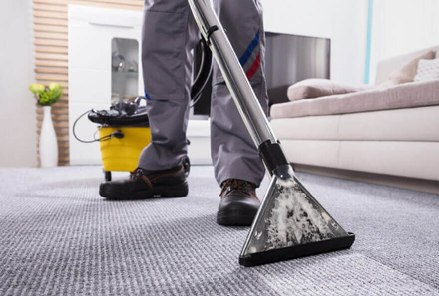 전문적인 청소 장비와 약품