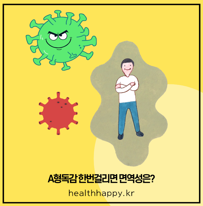A형독감 한번걸리면 면역성은?