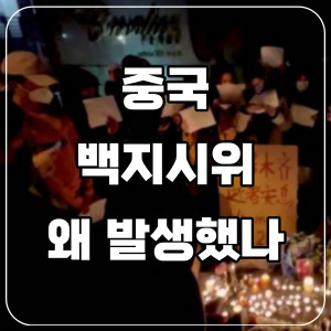 중국-백지시위