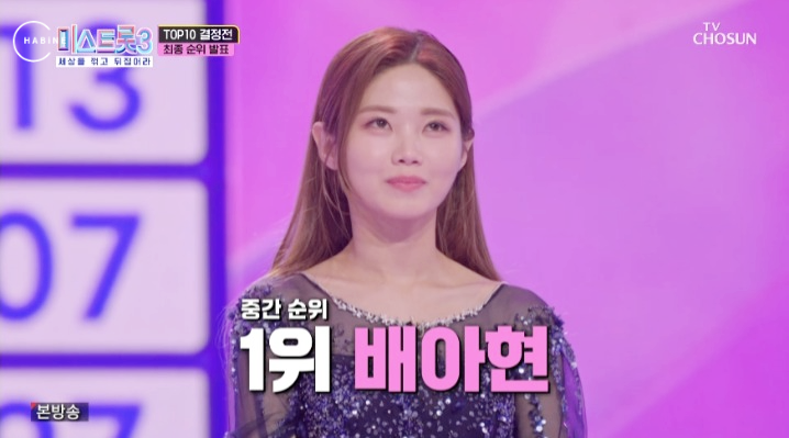 미스트롯3 순위 탑10