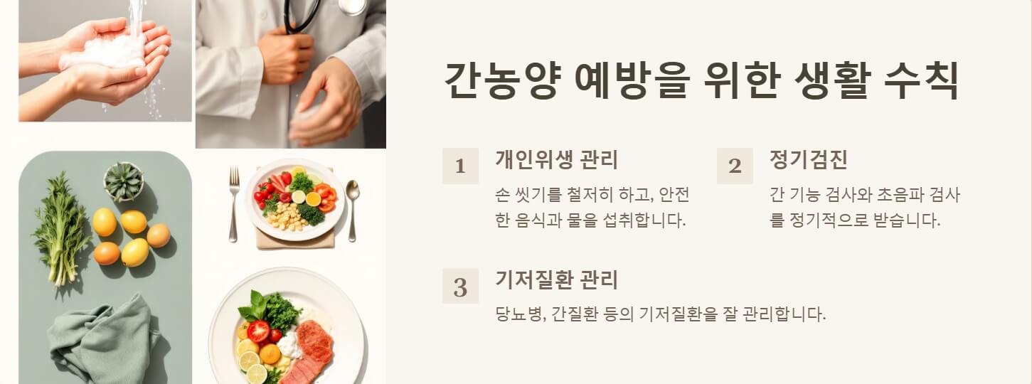 간농양 증상 치료